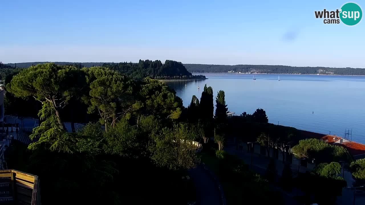 Webcam Playa Portorož – Bungalow