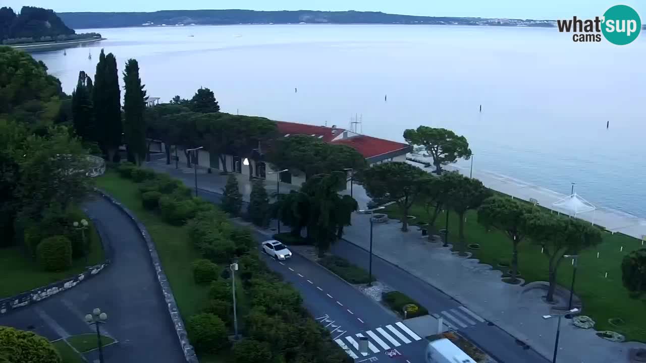 Portorož – panorama webcam