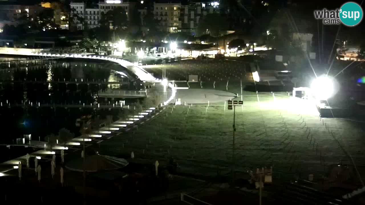 Web kamera Portorož plaža