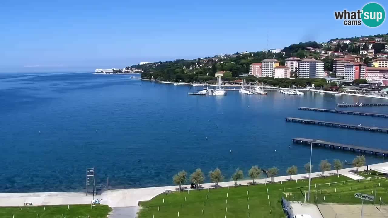 Live cam Portorož  Panorama