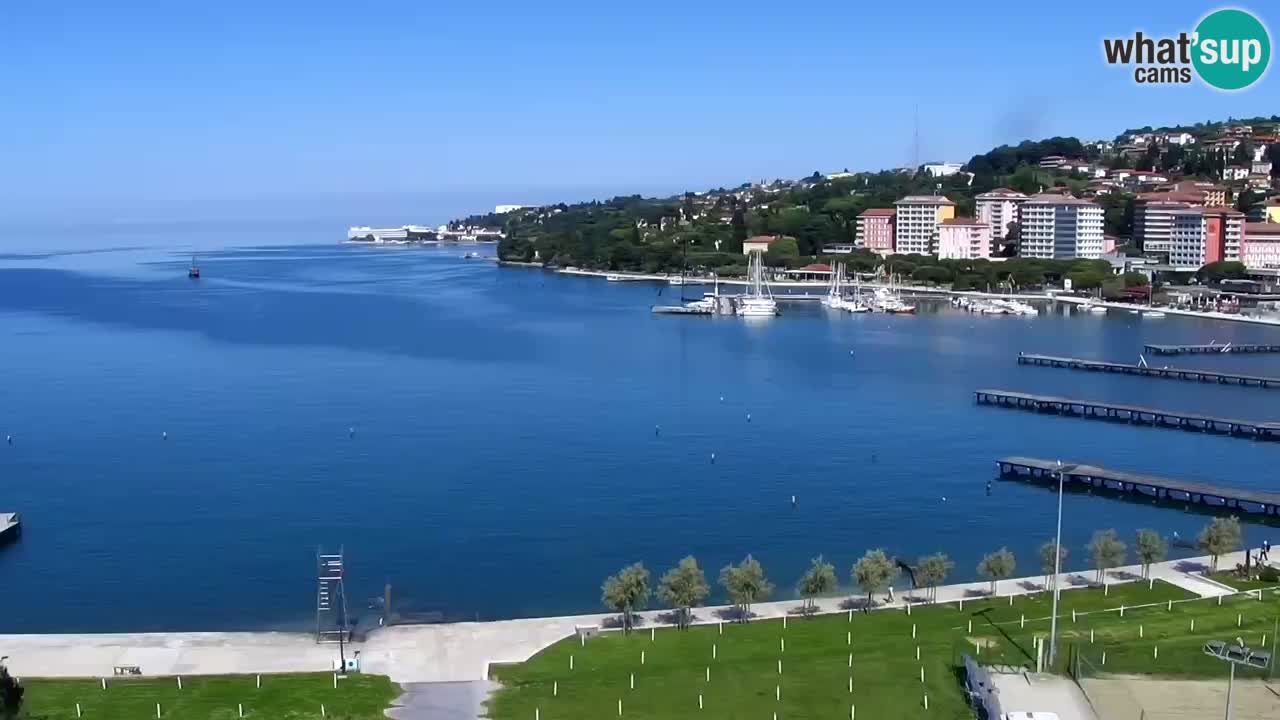 Camera en vivo Portorož – Panorama