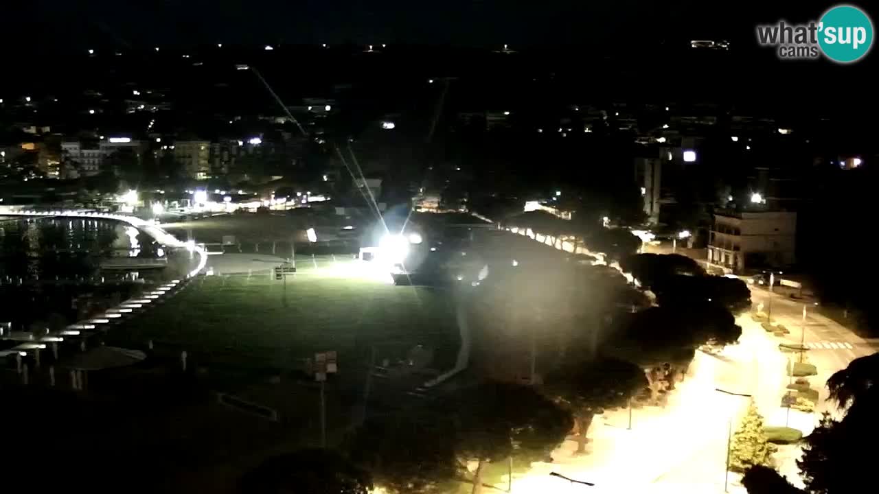 Webcam Portorož Panoramic view from Casino Portoroz