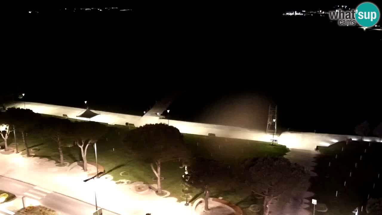 Webcam spiaggia Portorose – Vista dal ristorante Bungalow