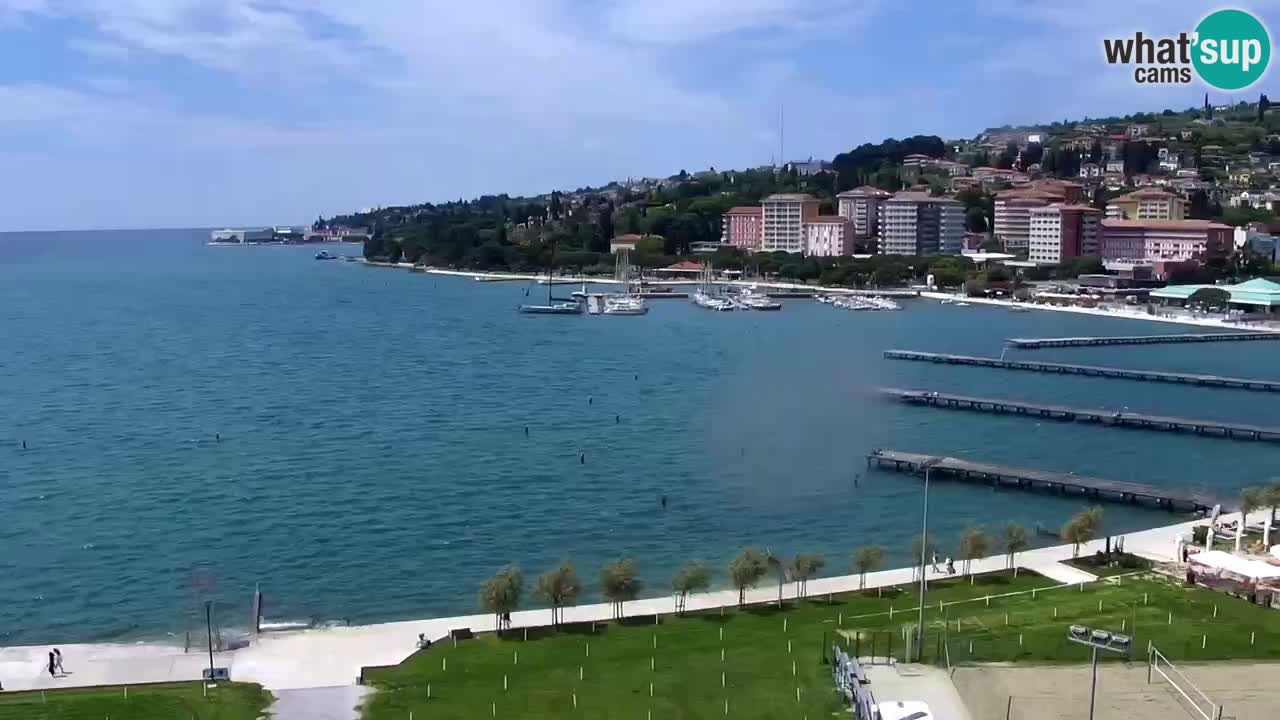 Webcam Portorož – Panorama