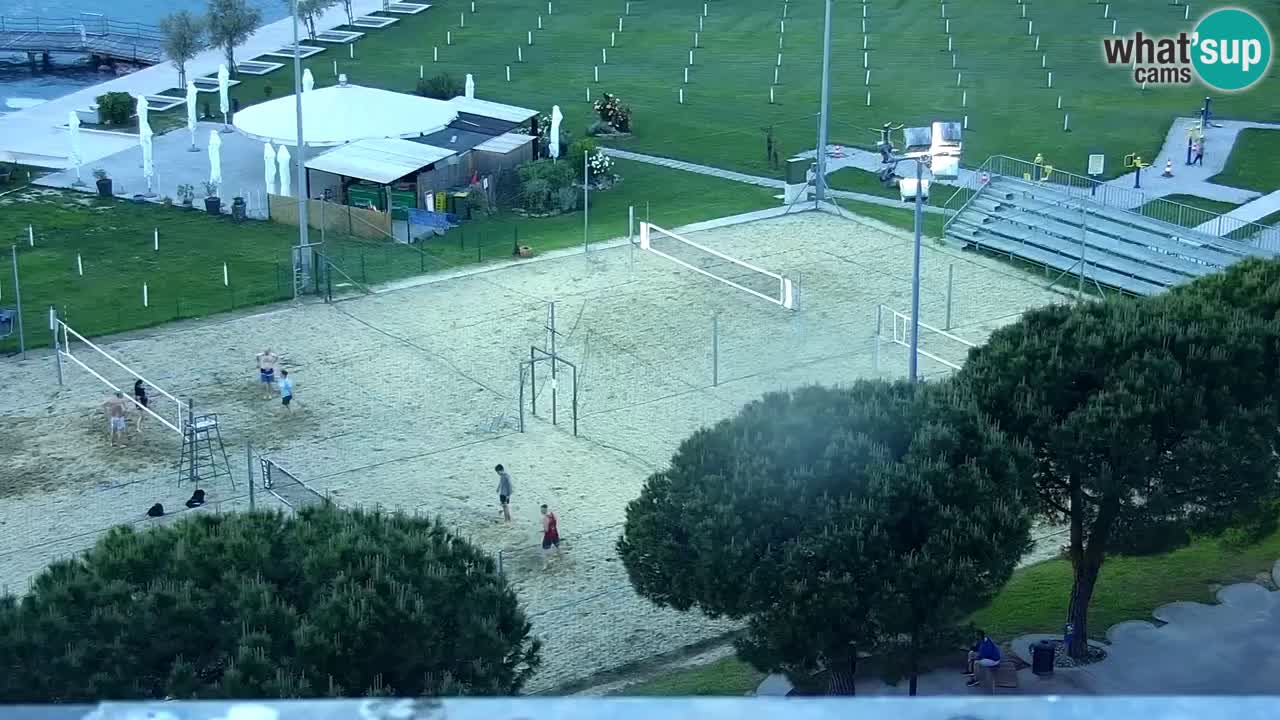 Webcam Plage Portorož – Bungalow