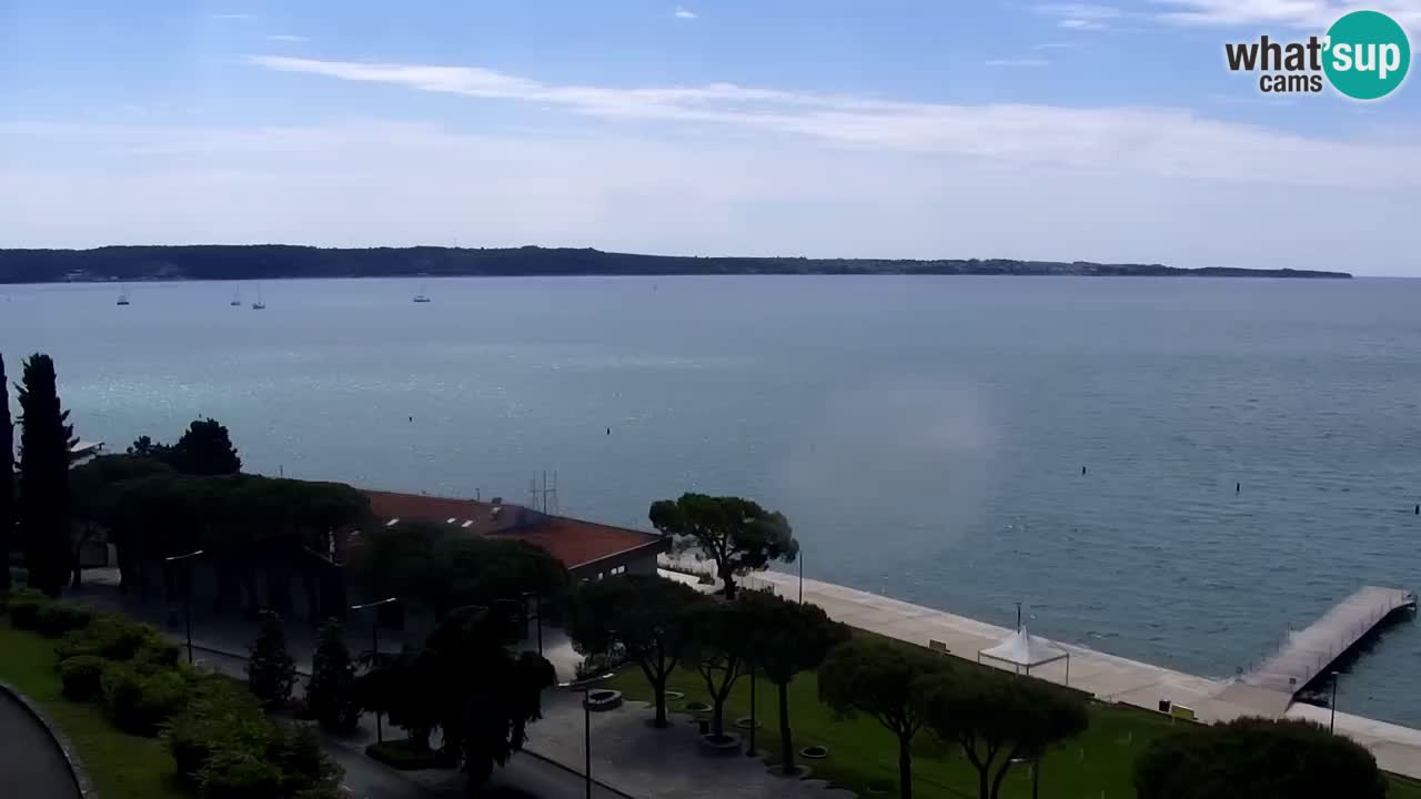 Webcam Portorož – Panorama