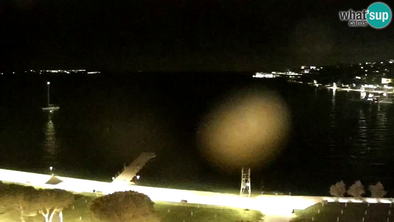 Spletna kamera Portorož plaža – Pogled z restavracije Bungalow