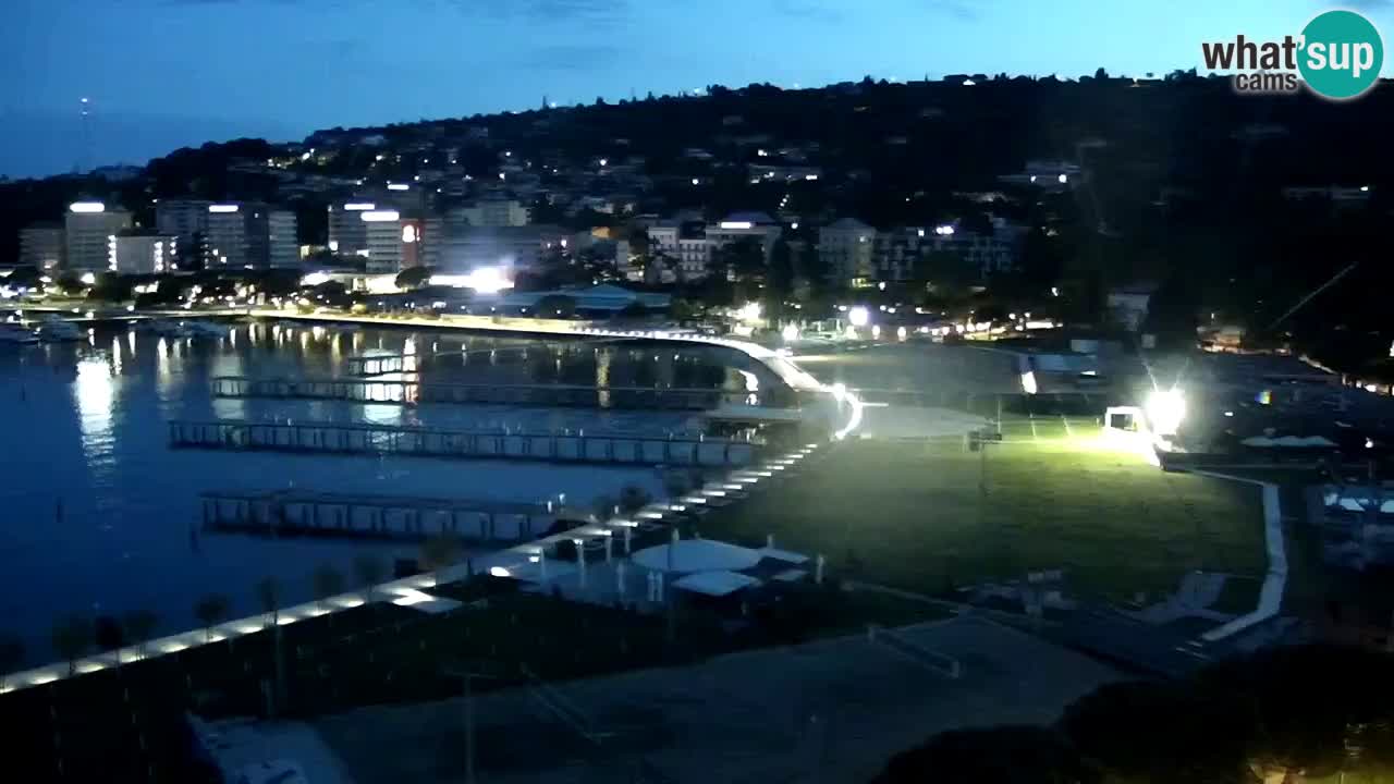 Portorož – Pogled s Casinoja Portorož
