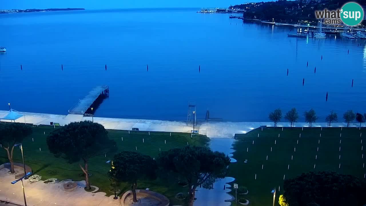 Portorož – panorama webcam