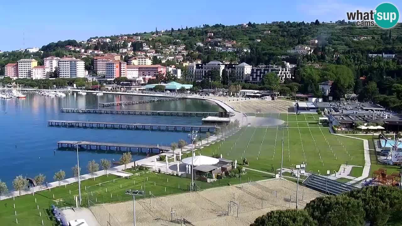 Kamera v živo Portorož – Panorama