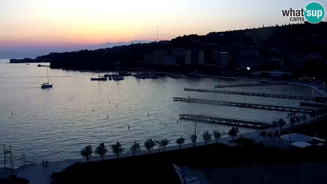 Portorož – panorama webcam