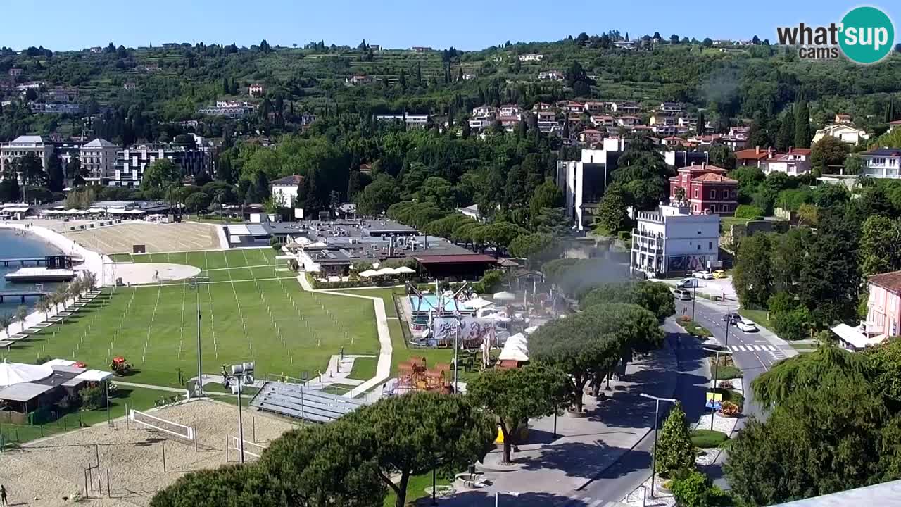 Kamera v živo Portorož – Panorama