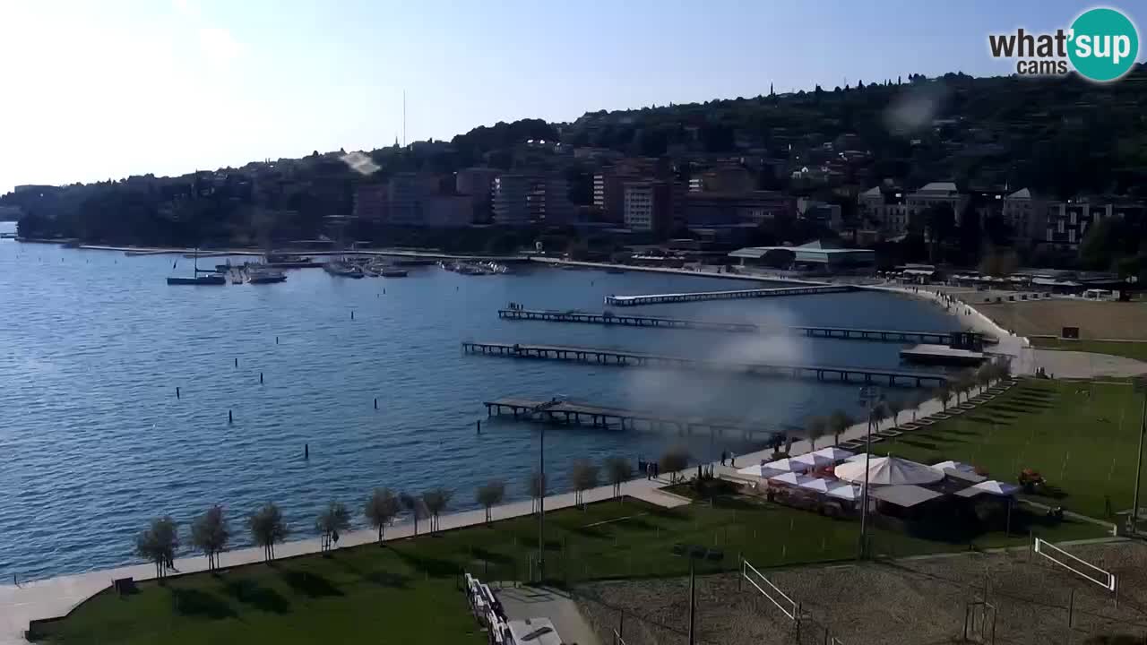 Camera en vivo Portorož – Panorama