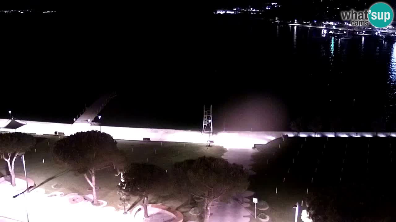 Webcam spiaggia Portorose – Vista dal ristorante Bungalow
