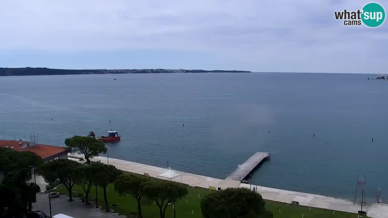 Webcam Live Portorož Strand – Bungalow