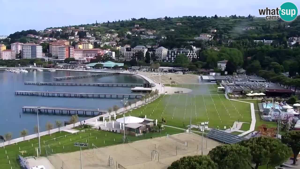 Webcam Portorož – Panorama