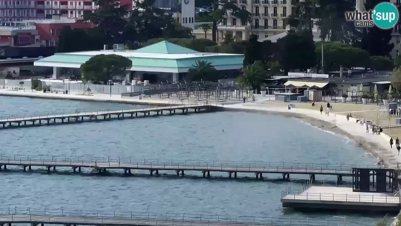Web kamera Portorož plaža