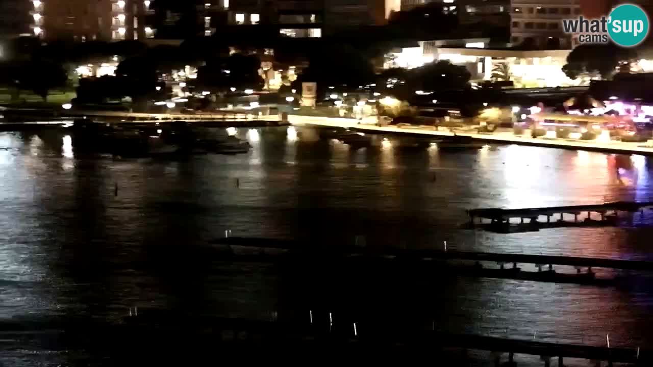 Spletna kamera Portorož plaža – Pogled z restavracije Bungalow