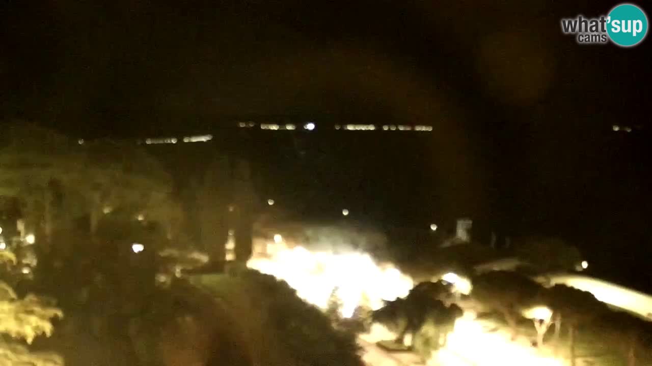 Spletna kamera Portorož plaža – Pogled z restavracije Bungalow