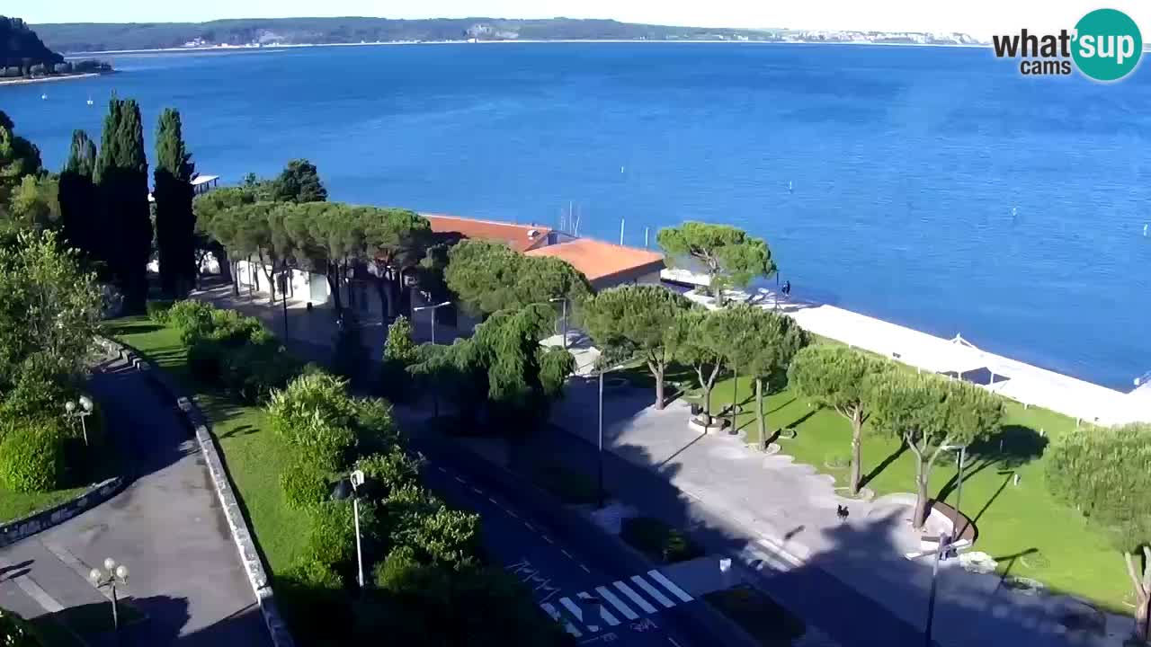 Live Webcam Portorose – Panorama