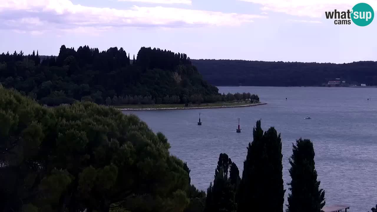 Webcam Portorož Panoramic view from Casino Portoroz