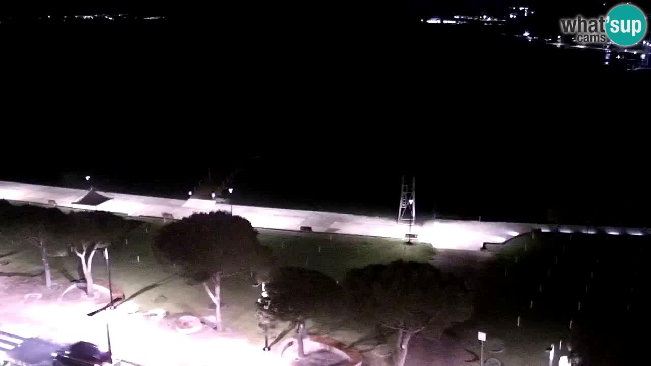 Webcam spiaggia Portorose – Vista dal ristorante Bungalow