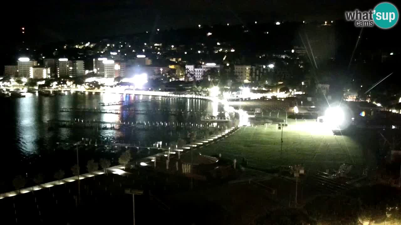 Webcam Plage Portorož – Bungalow