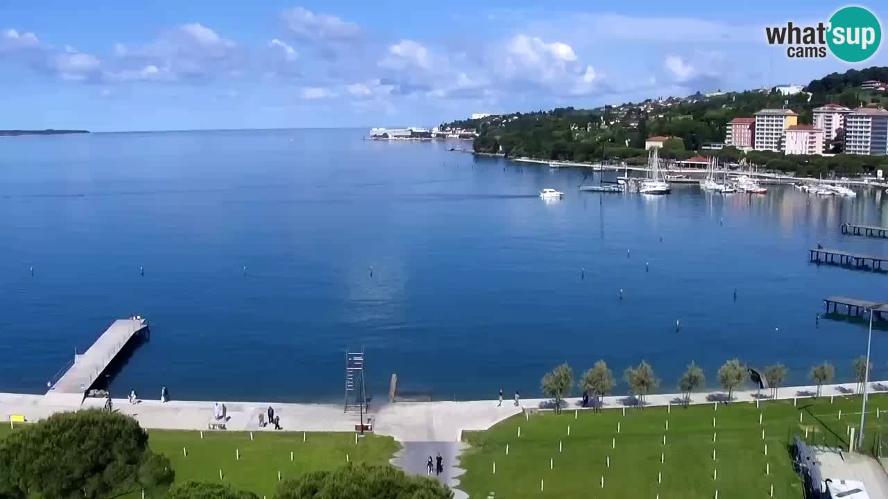 Webcam Portorož – Panorama
