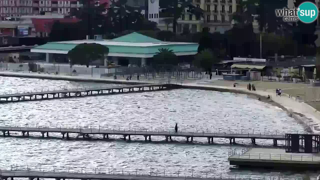 Web kamera Portorož plaža