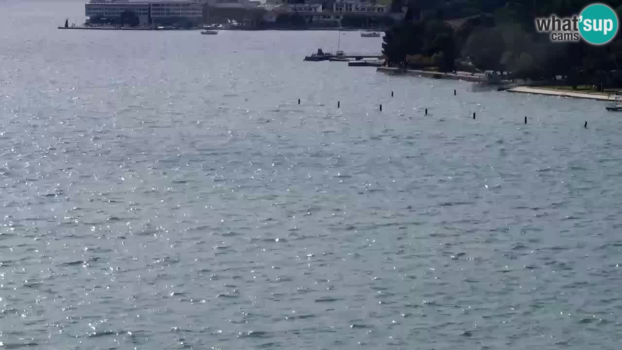 Spletna kamera Portorož plaža – Pogled z restavracije Bungalow