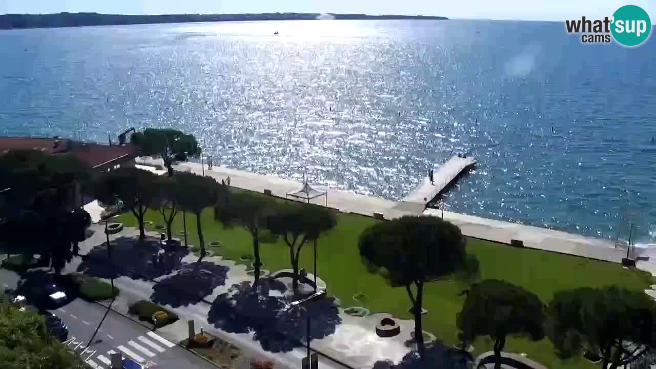 Webcam Plage Portorož – Bungalow