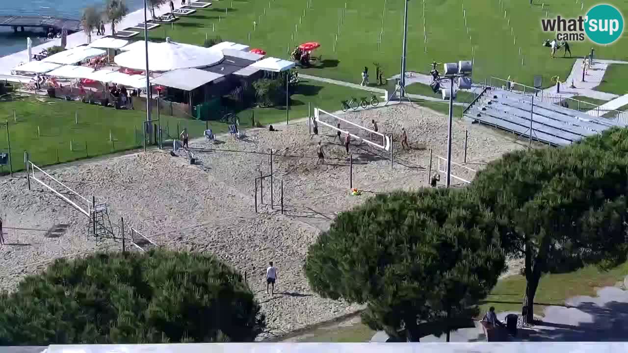 Webcam Playa Portorož – Bungalow