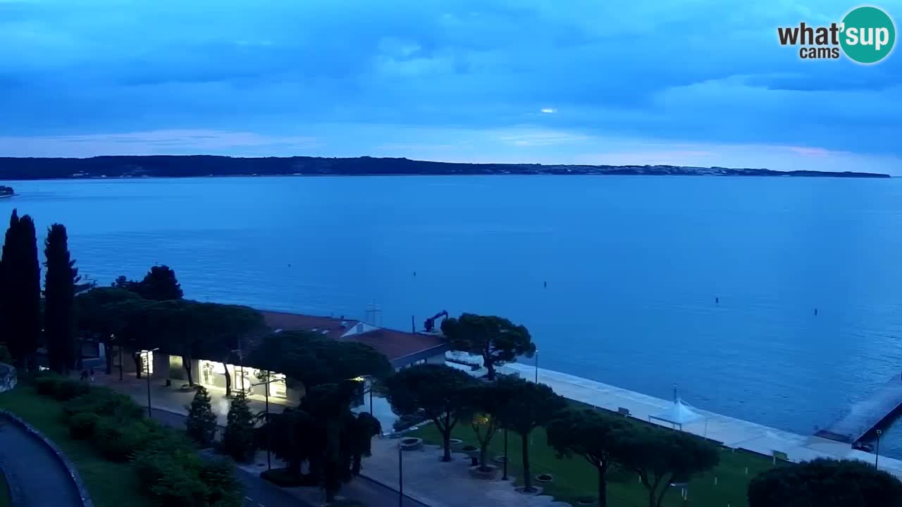 Webcam Plage Portorož – Bungalow