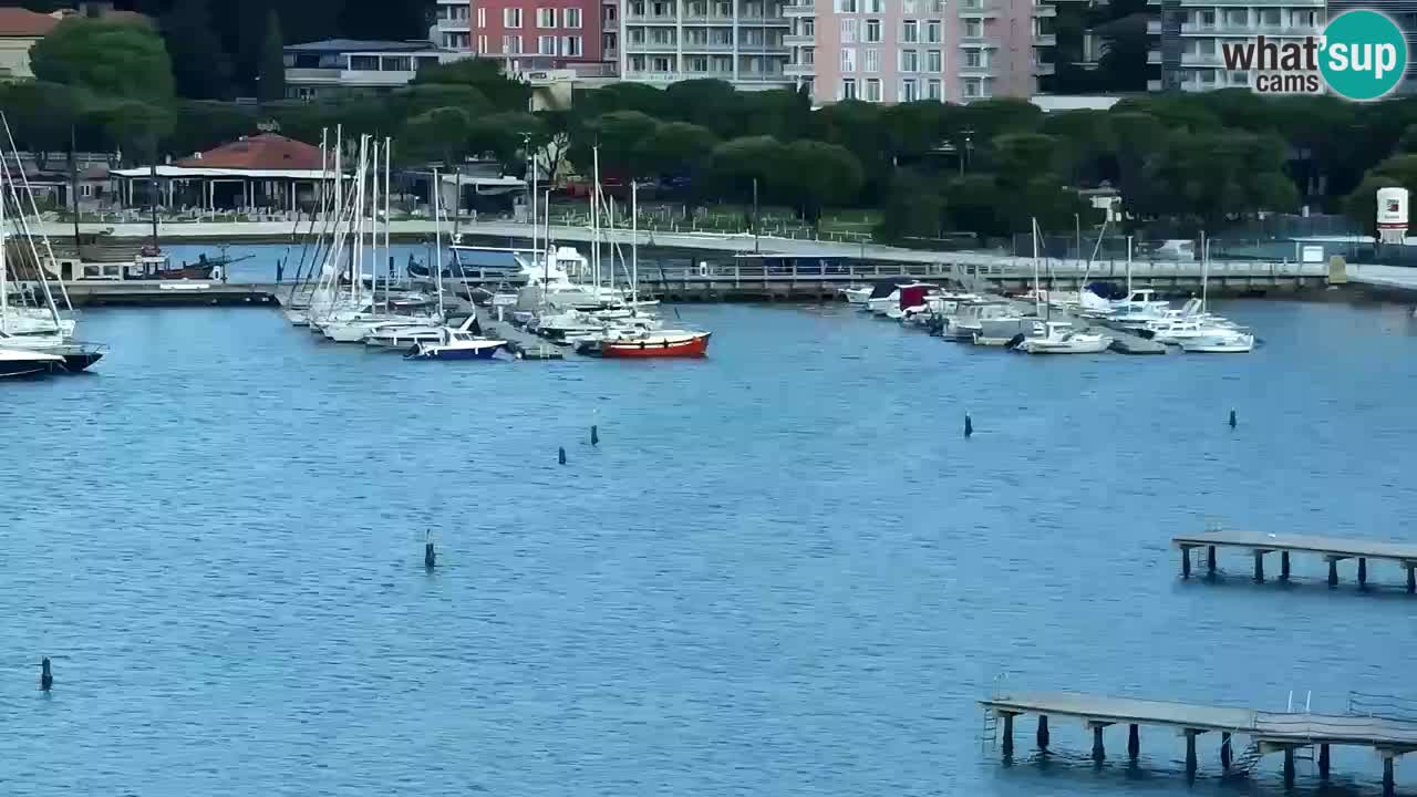 Webcam Playa Portorož – Bungalow