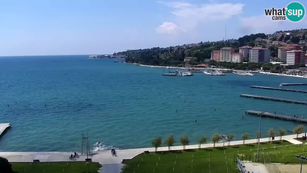 Live cam Portorož  Panorama