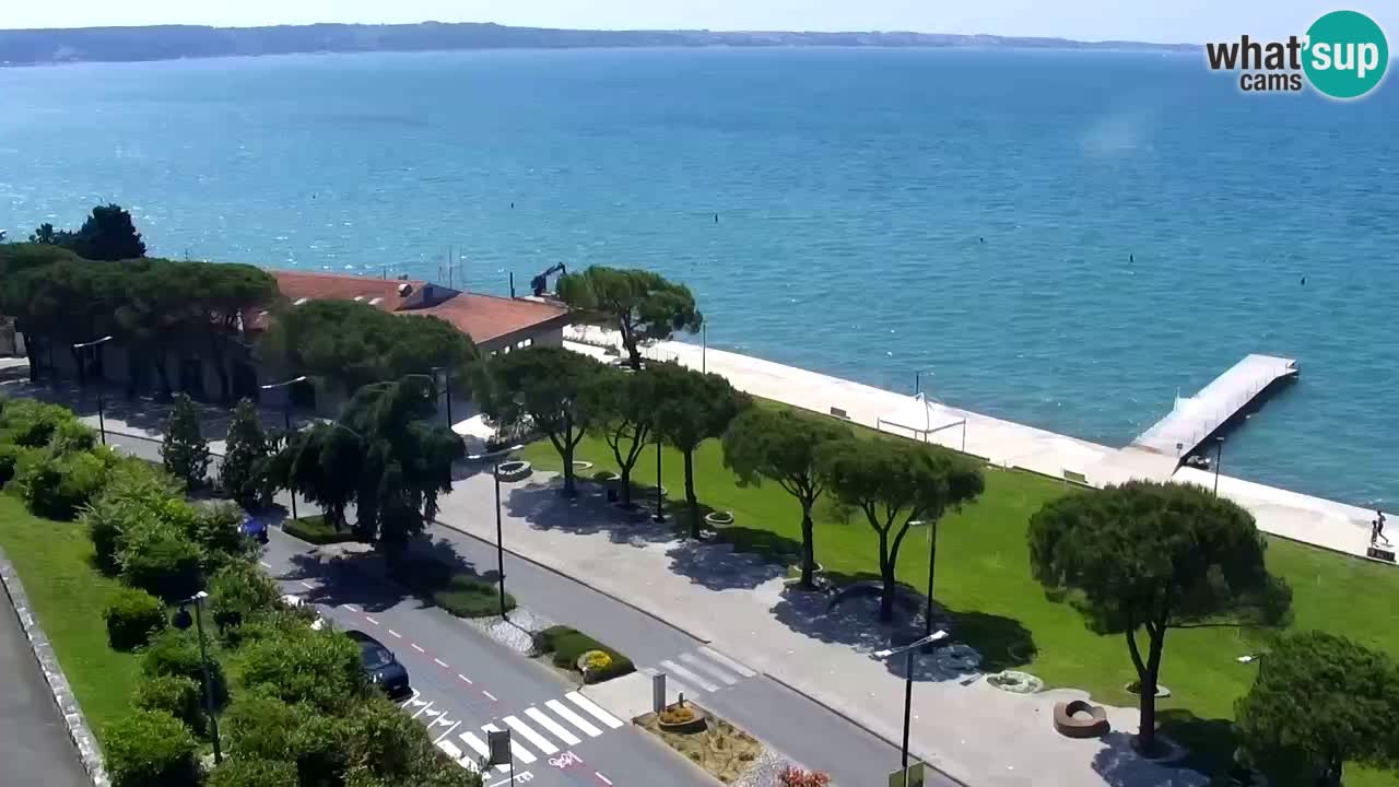 Webcam Live Portorož Strand – Bungalow