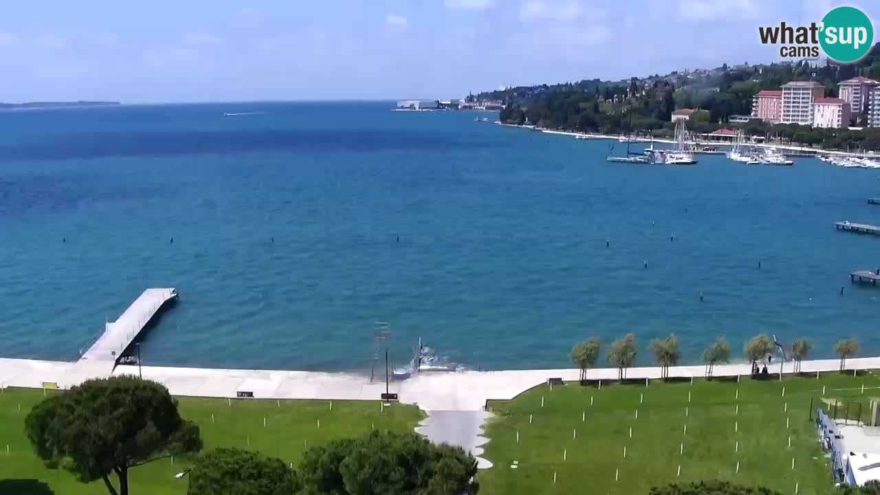 Webcam Portorož – Panorama