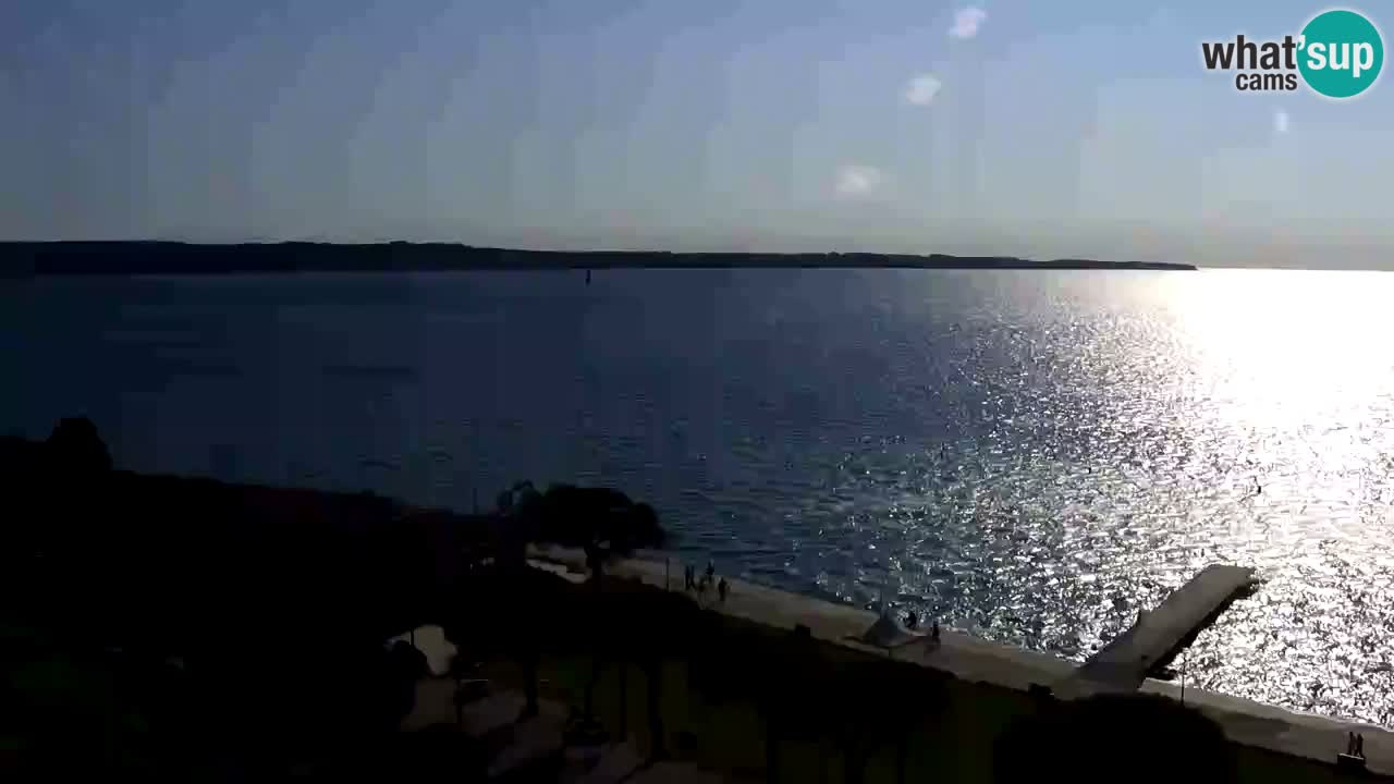Webcam Playa Portorož – Bungalow