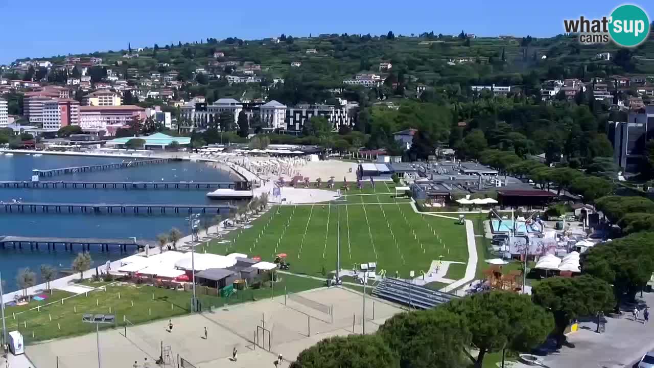 Live Webcam Portorose – Panorama