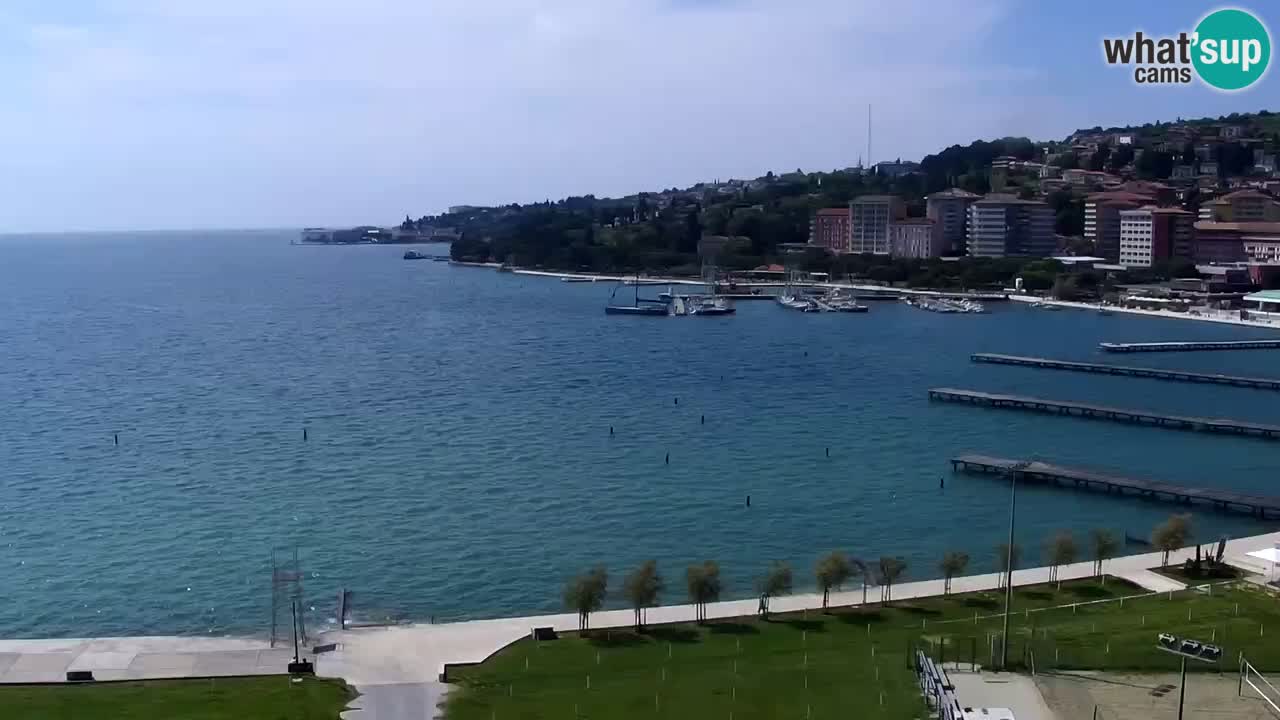 Webcam Plage Portorož – Bungalow