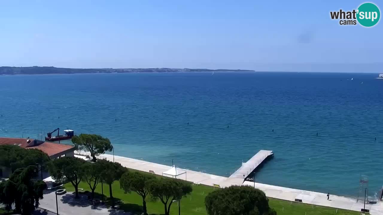 Camera en vivo Portorož – Panorama