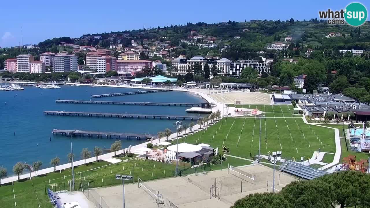 Kamera v živo Portorož – Panorama