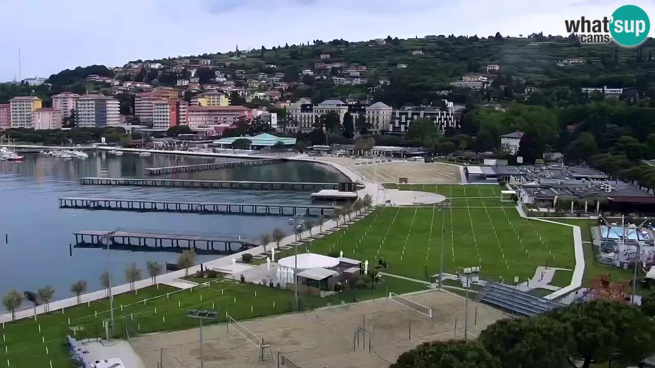 Kamera v živo Portorož – Panorama