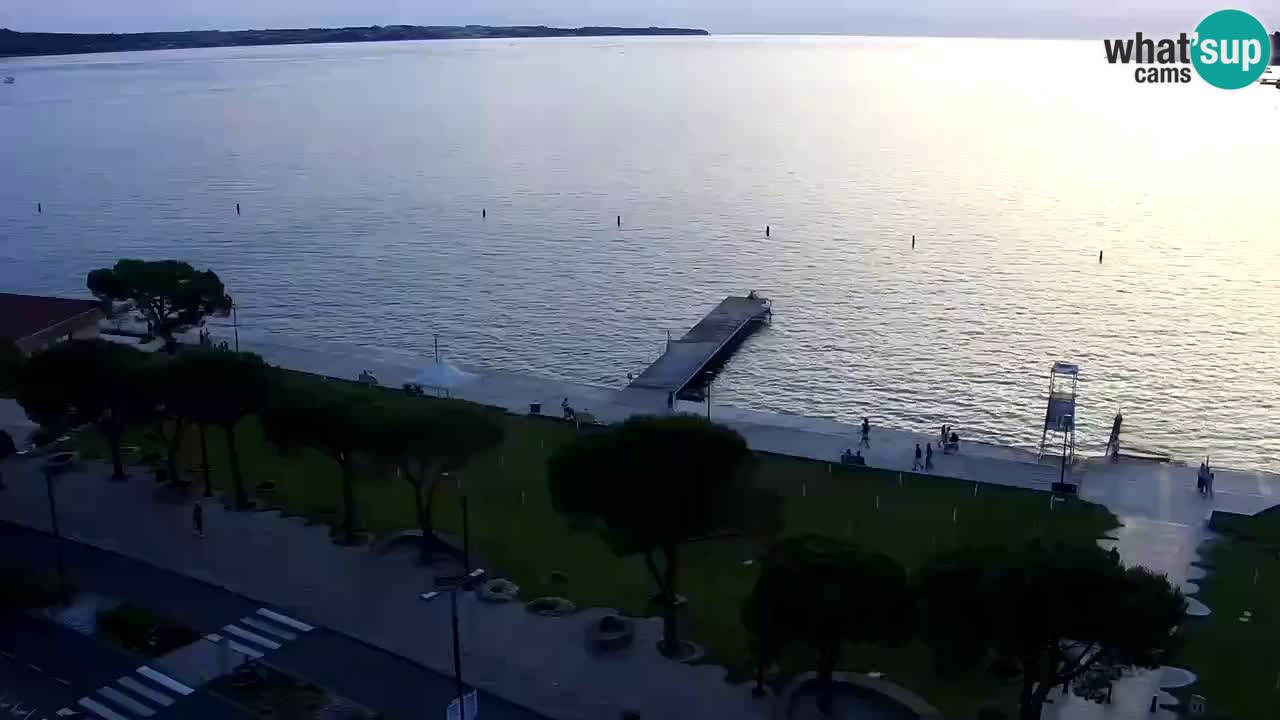 Webcam Live Portorož Strand – Bungalow