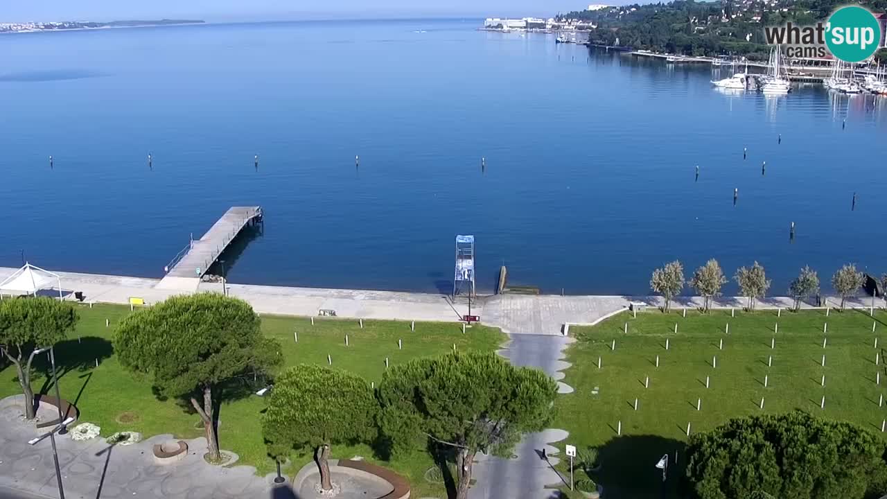 Live Webcam Portorose – Panorama