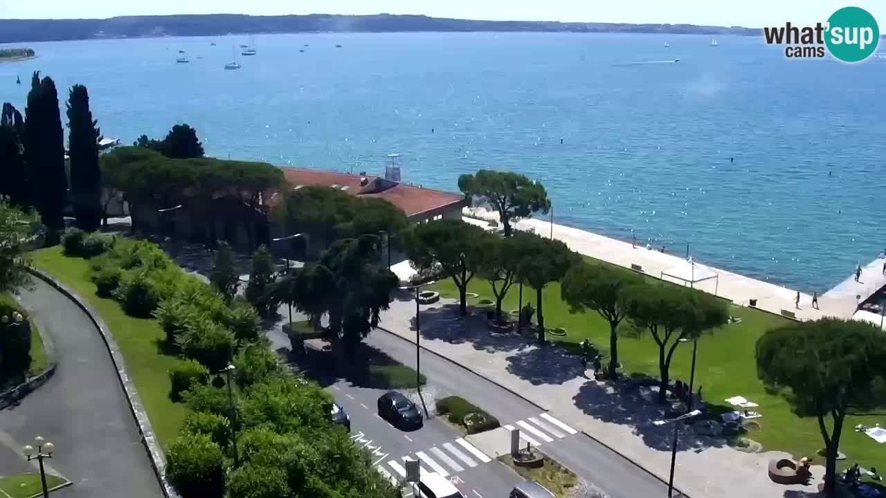 Portorož – panorama webcam
