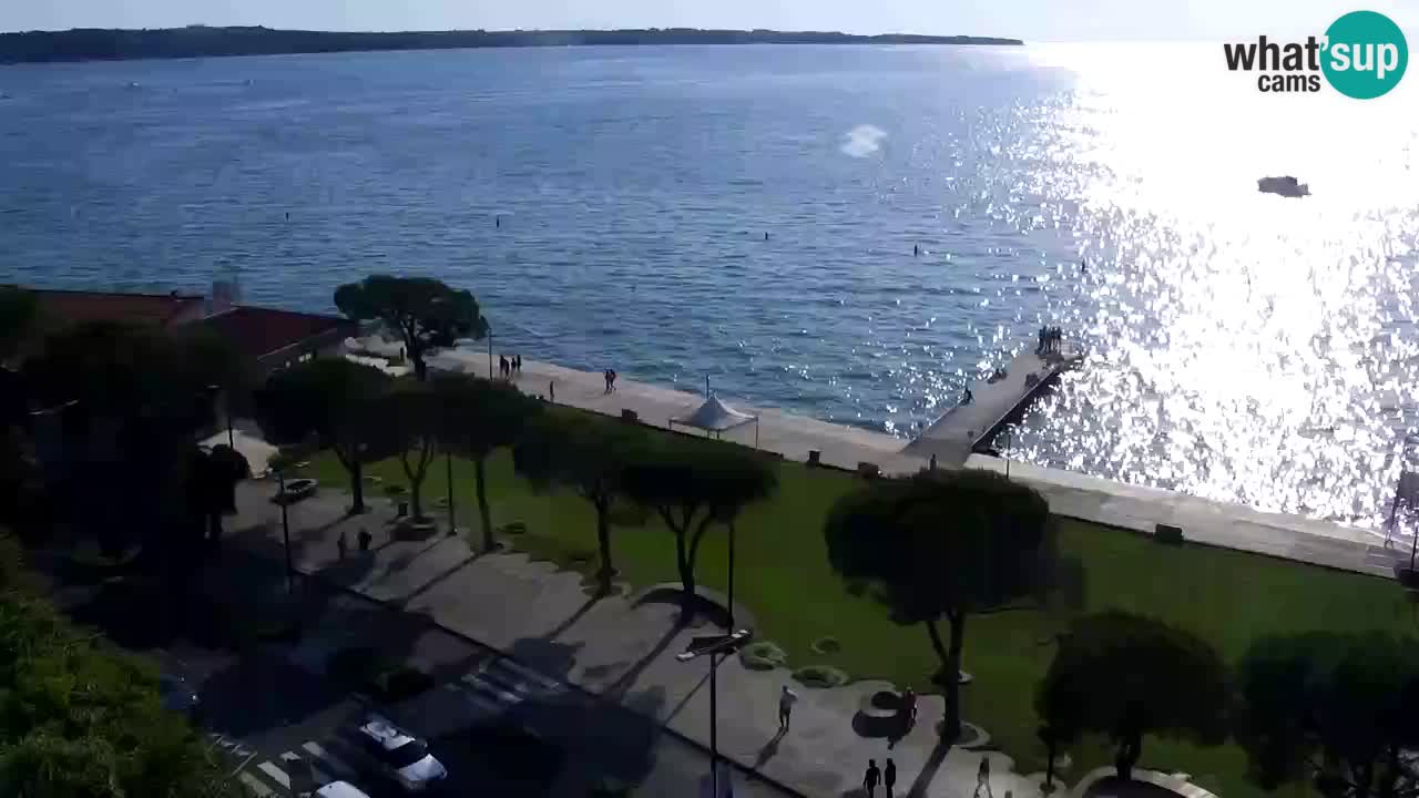 Portorož – panorama webcam
