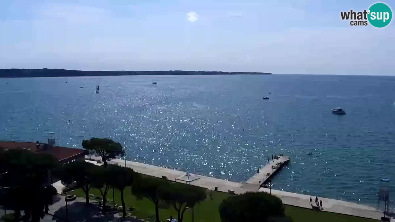 Webcam Live Portorož Strand – Bungalow