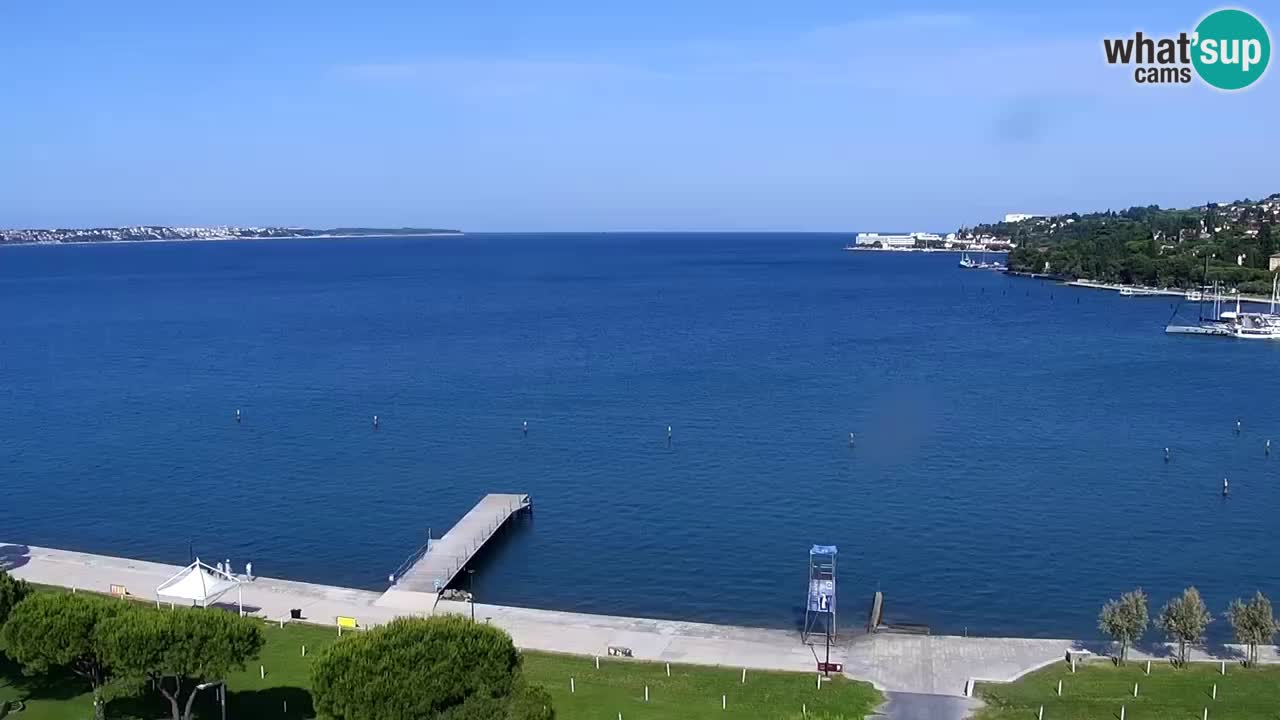 Live Webcam Portorose – Panorama