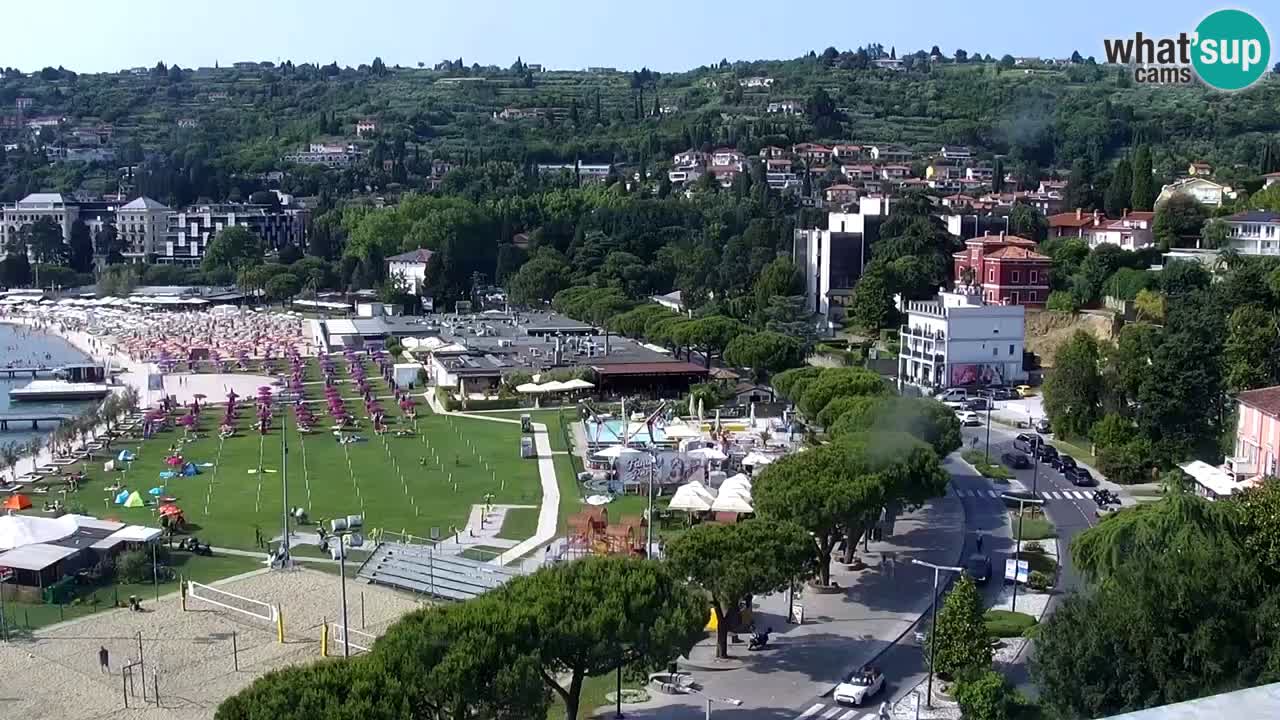 Webcam Portorož – Panorama